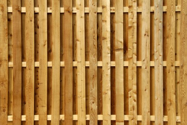 Shadow Box Fence Construction